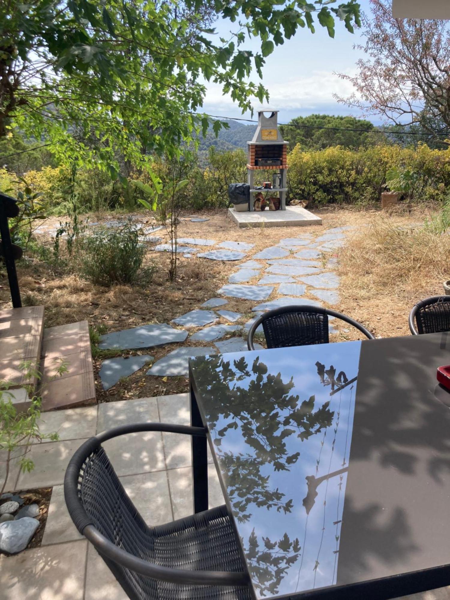 Casa Con Vista Y Jardin, A 20' De La Playa Villa Sant Cebrià de Vallalta Buitenkant foto